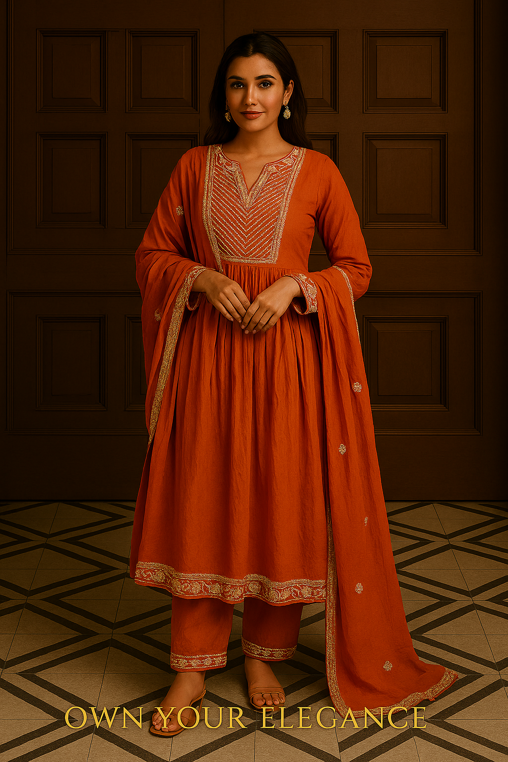 Anarkali Kurta Set
