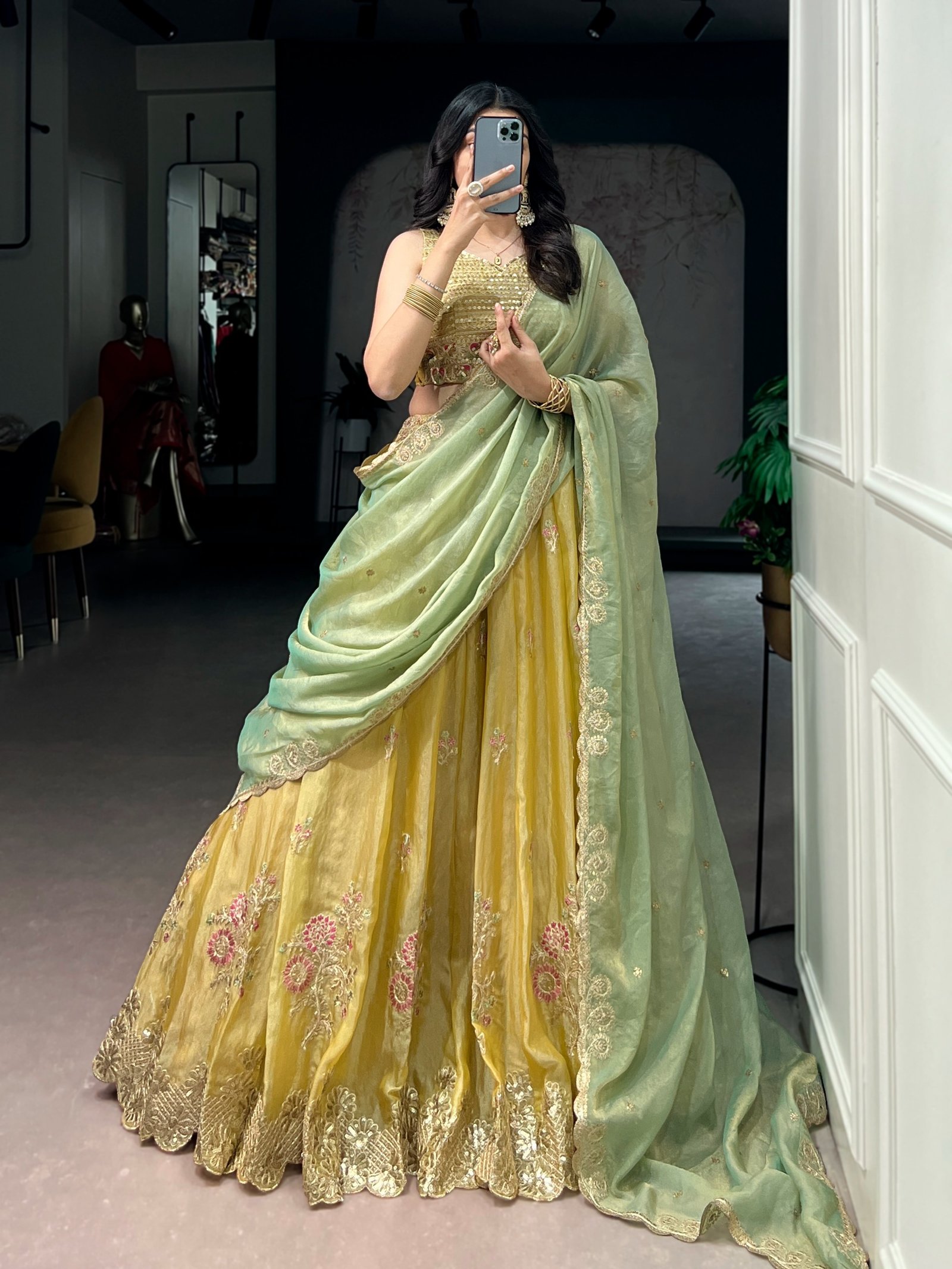 Haldi Sangeet Lehnga