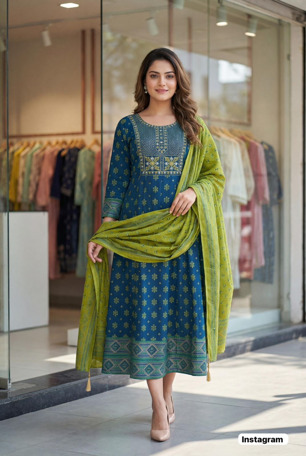 Anarkali Kurta Set
