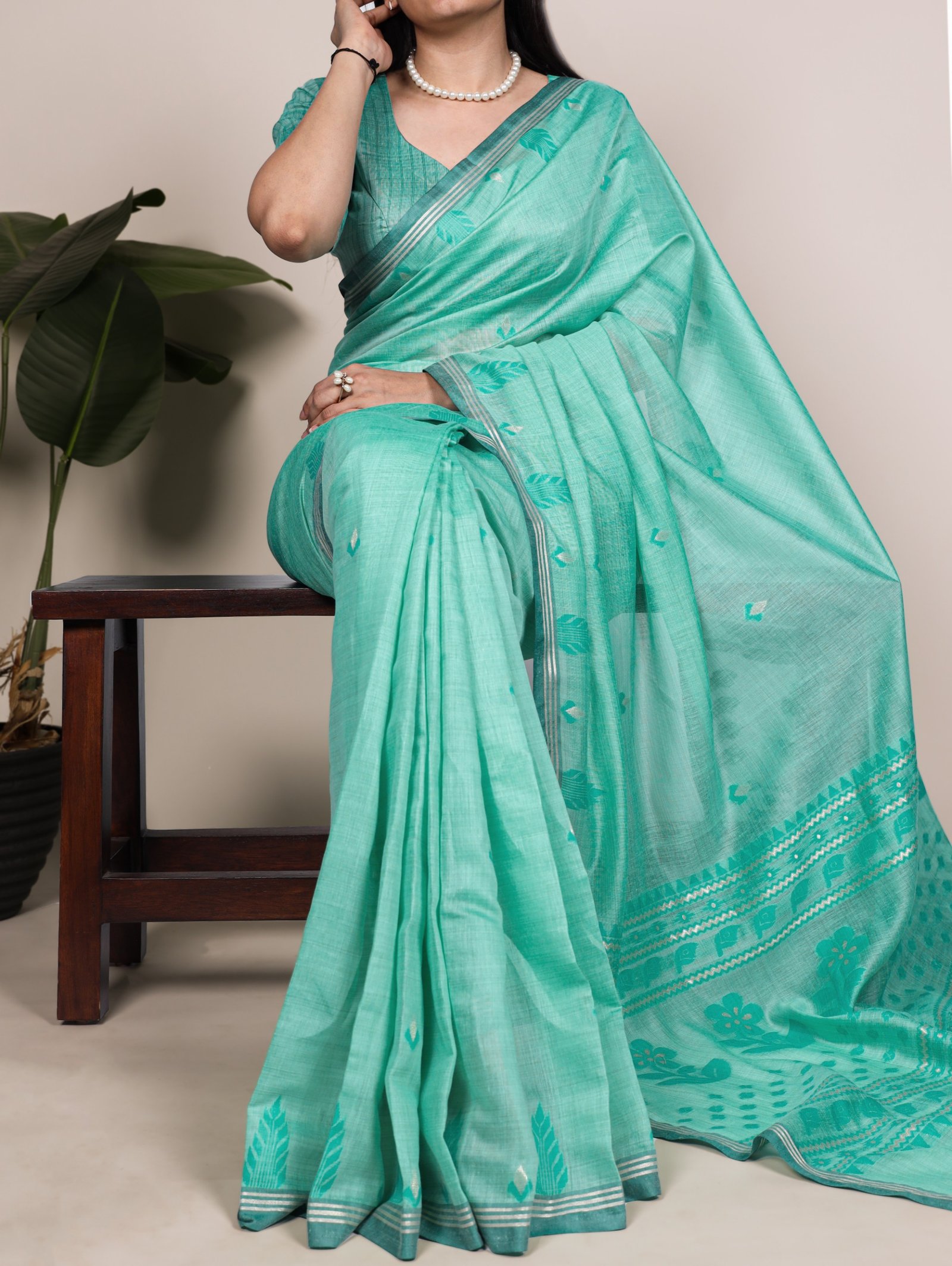 Cotton Silk Saree